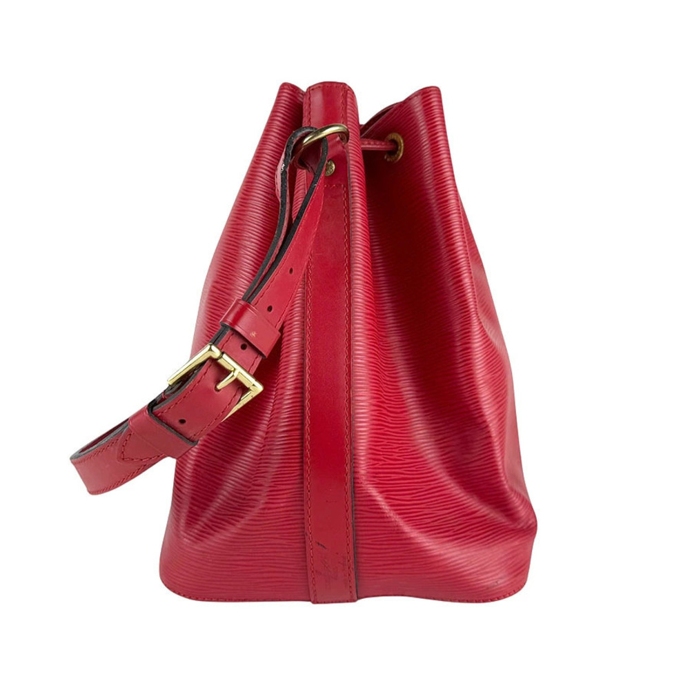 Louis Vuitton Shoulder Bag Epi Red Leather Gold Red Gold